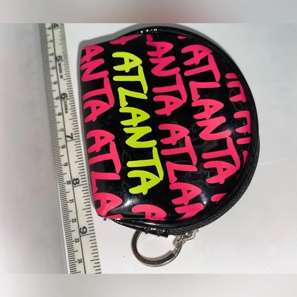Robin Ruth Atlanta Coin Purse Keychain Zipper Mini - Picture 4 of 12